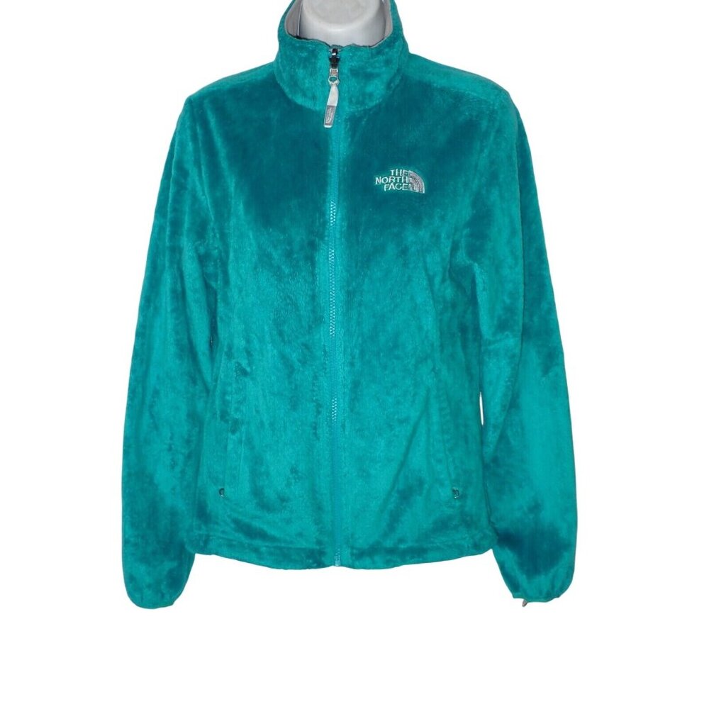 The North face Fleece Jacket Women XS Green Zip‎ Gorpcore Classic outdoor